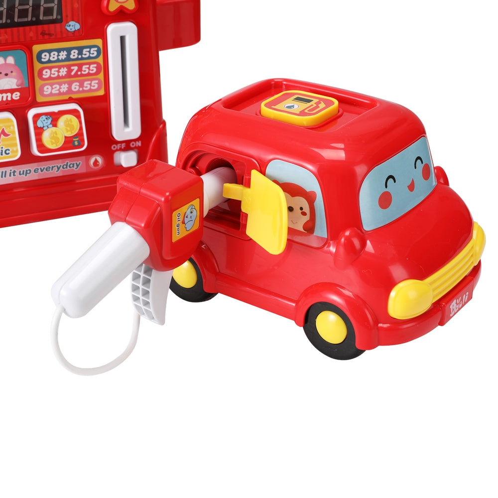 Keezi petrol station and car playset — product detail 3
