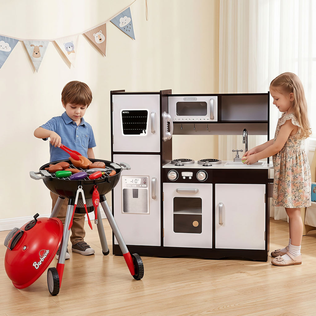 Keezi Wooden BBQ Play Kitchen — 80 cm — product image 1