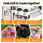 Keezi Wooden BBQ Play Kitchen — 80 cm — product image 6