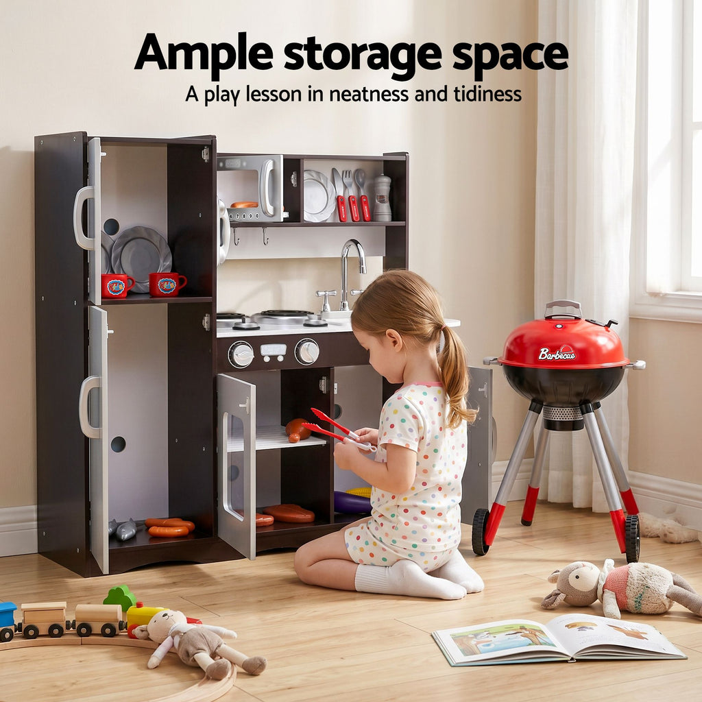 Keezi Wooden BBQ Play Kitchen — 80 cm — product image 8