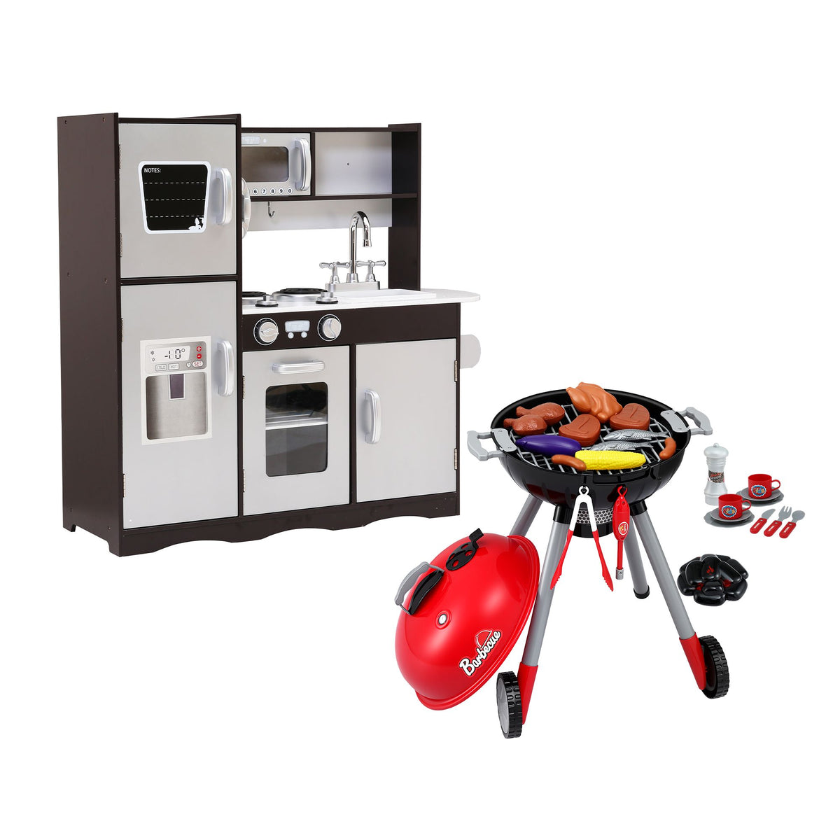 Keezi Wooden BBQ Play Kitchen — 80 cm — product image 9