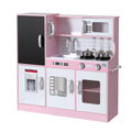 Keezi Wooden Play Kitchen with Blackboard — Pink, 80 cm — product image 1