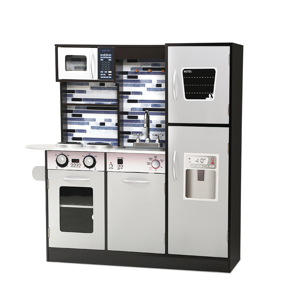 Keezi Wooden Play Kitchen with Oven & Fridge — product image 1