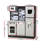 Keezi Wooden Play Kitchen with Oven & Fridge — product image 2