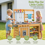 Keezi Wooden Mud Kitchen — 95 cm Tall — product image 8
