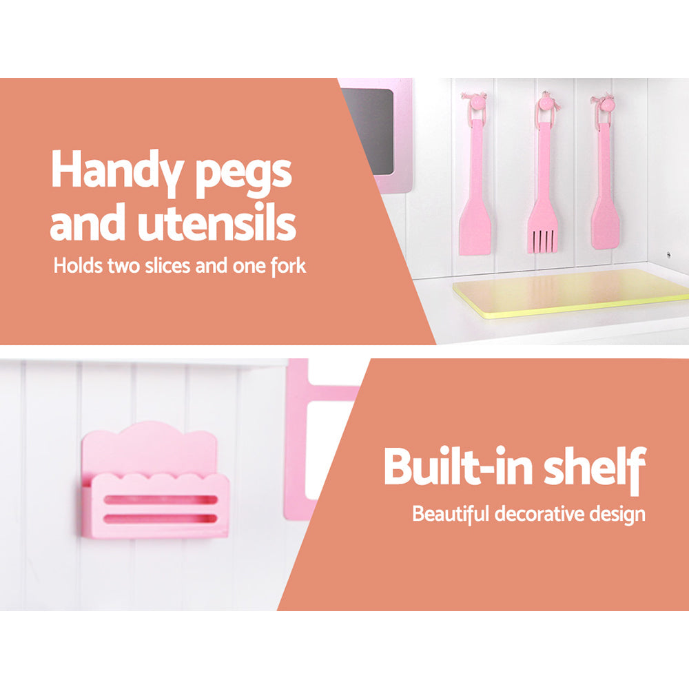 Keezi Wooden Play Kitchen with Storage Cabinet — product image 5
