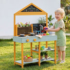 Keezi Mud Kitchen with Blackboard — 110 cm — product image 1