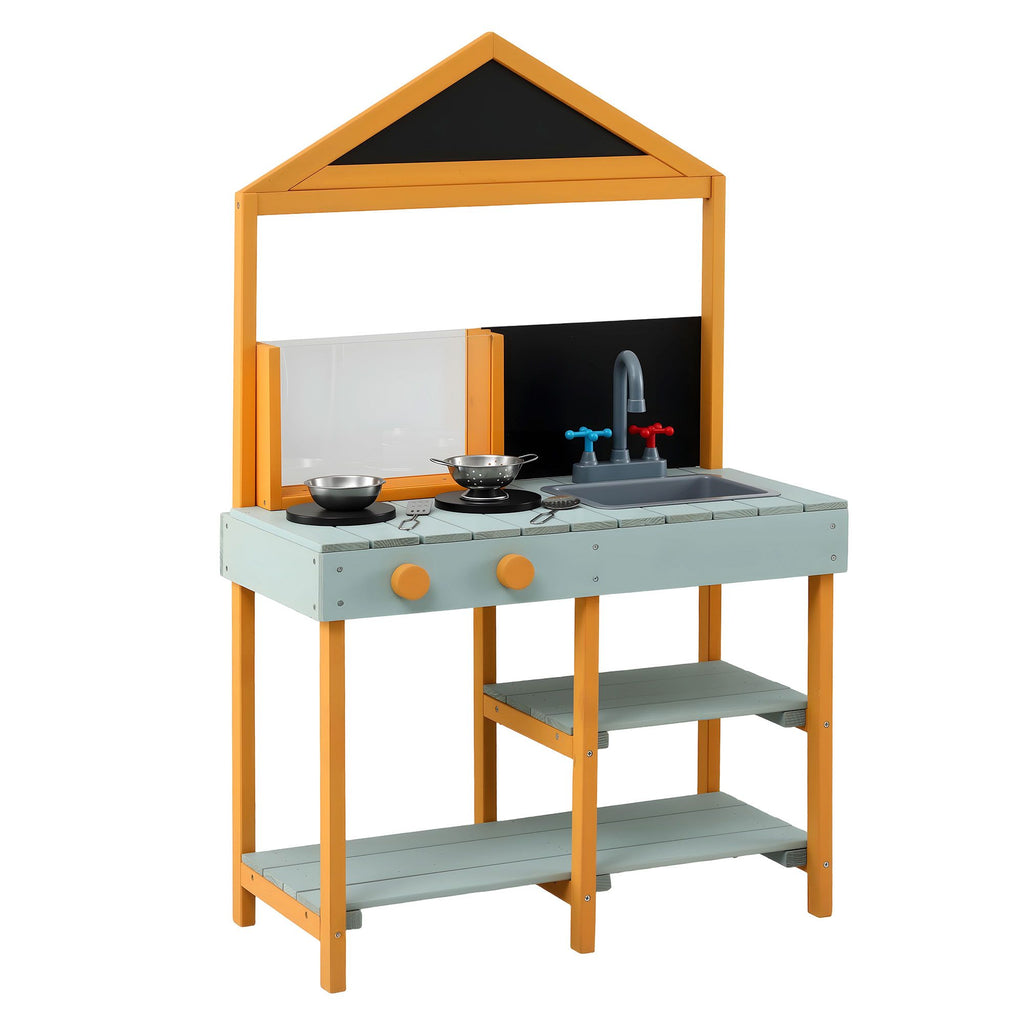 Keezi Mud Kitchen with Blackboard — 110 cm — product image 2