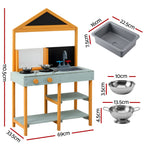 Keezi Mud Kitchen with Blackboard — 110 cm — product image 3