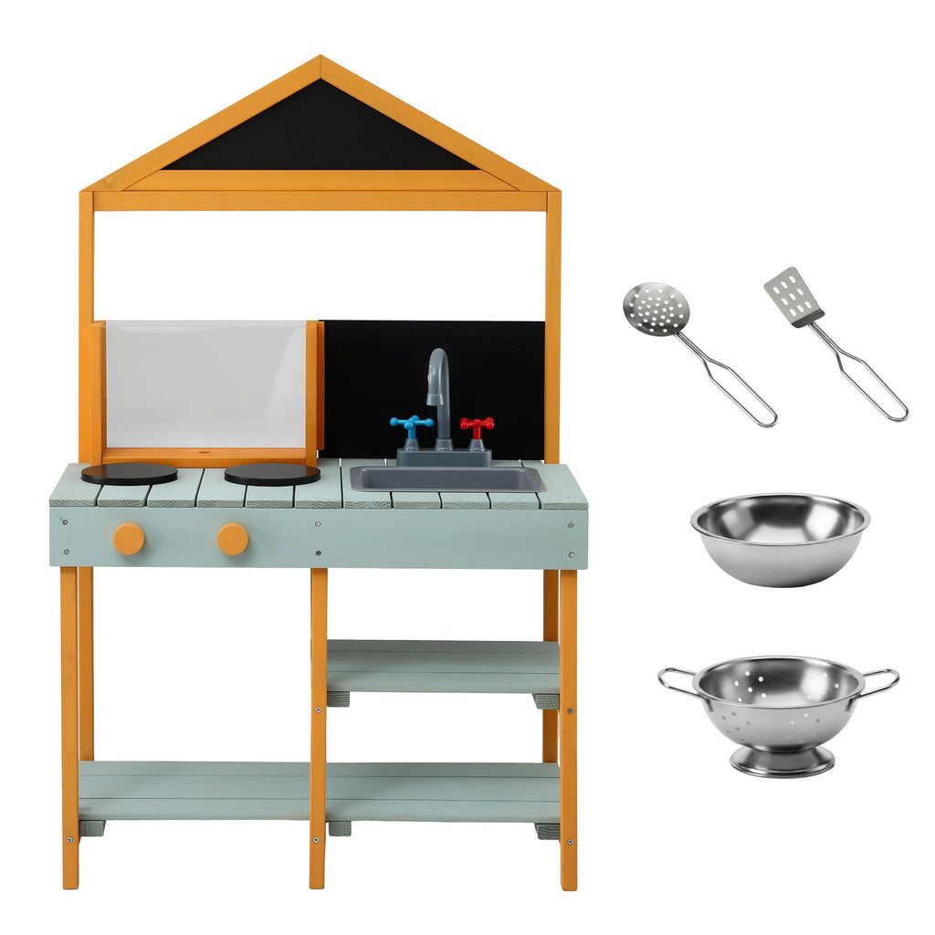 Keezi Mud Kitchen with Blackboard — 110 cm — product image 4