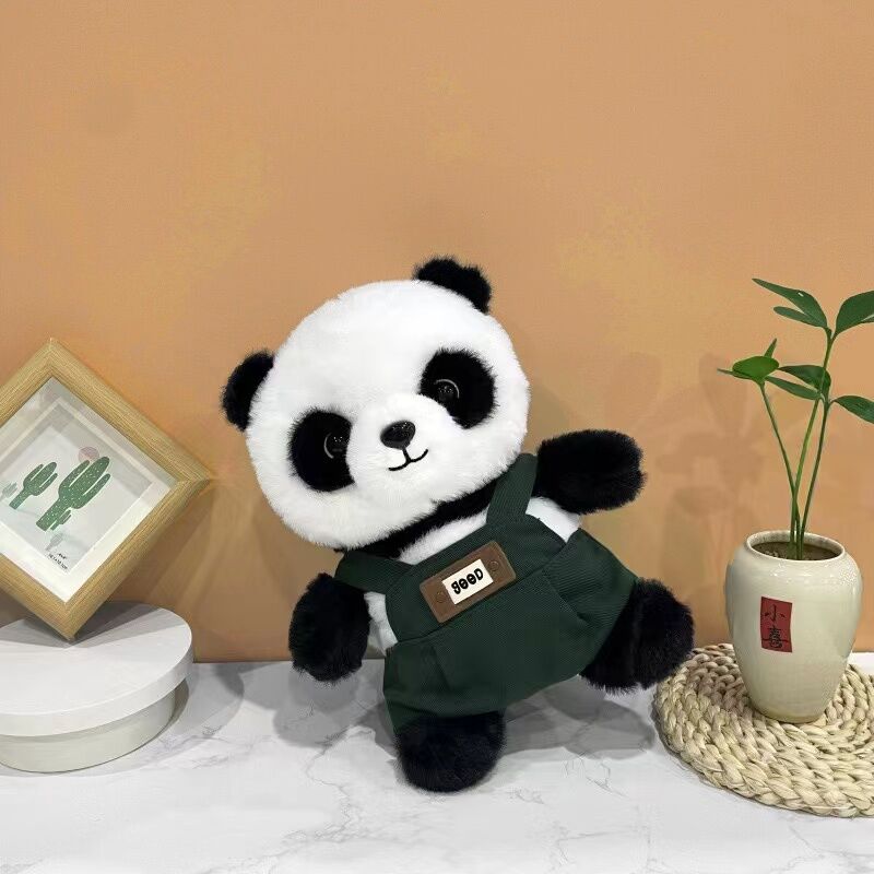 Panda Plush Toy — Green — product image 3