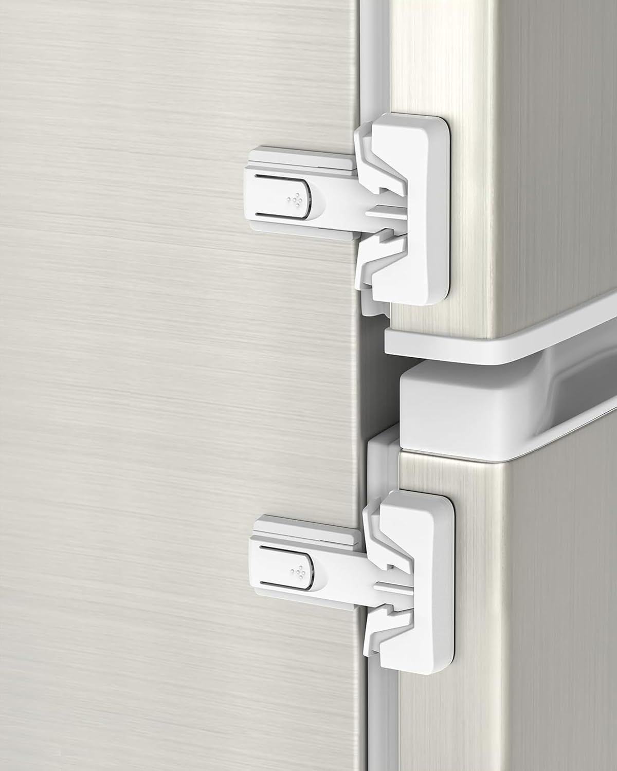 Child Safety Fridge Lock – Grey, 2-Pack — product image 8
