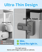 Child Safety Fridge Lock – White, 2-Pack — product image 6
