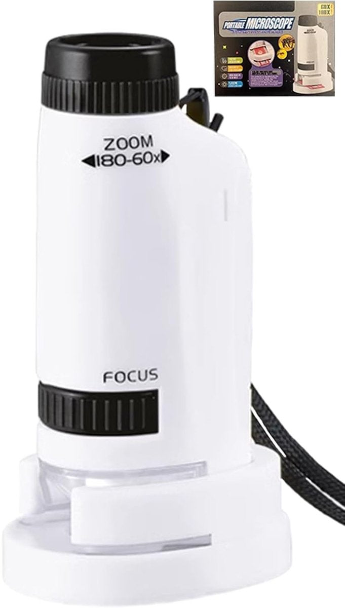Kids' Pocket Microscope — 60×–180× — product image 1