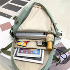 Kids' Backpack with Accessories — Green, 43 × 31 cm — product image 5