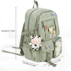 Kids' Backpack with Accessories — Black, 43 × 31 cm — product image 2