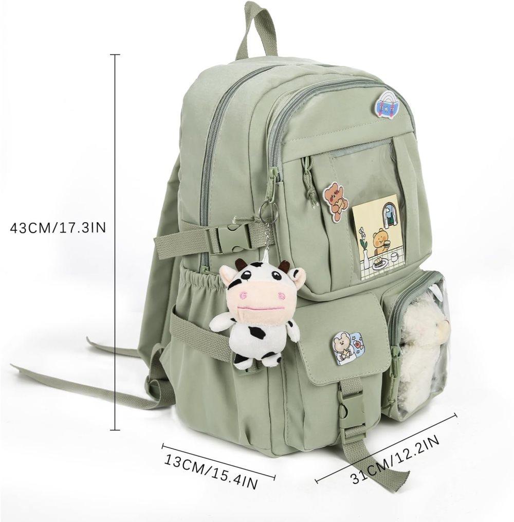 Kids' Backpack with Accessories — Blue, 43 × 31 cm — product image 2