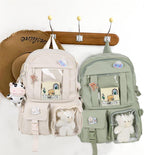 Kids' Backpack with Accessories — Blue, 43 × 31 cm — product image 8