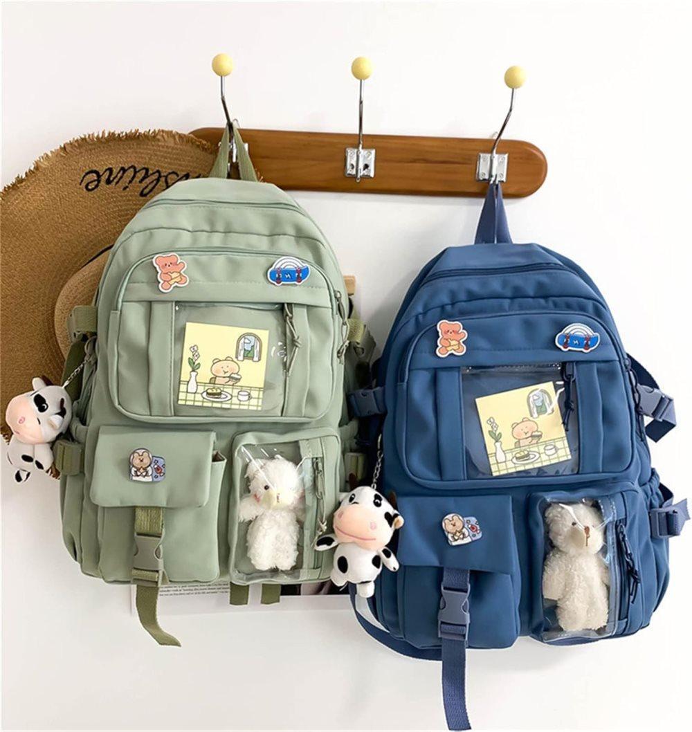 Kids' Backpack with Accessories — Blue, 43 × 31 cm — product image 10