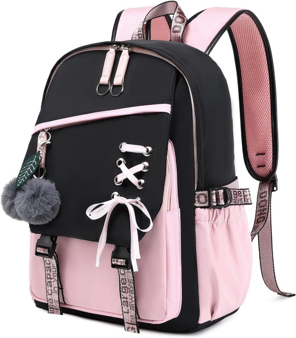 Kids' School Backpack — Pink — product image 1