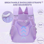 School Backpack with Compartments — Pink, 15.6 Inch — product image 5