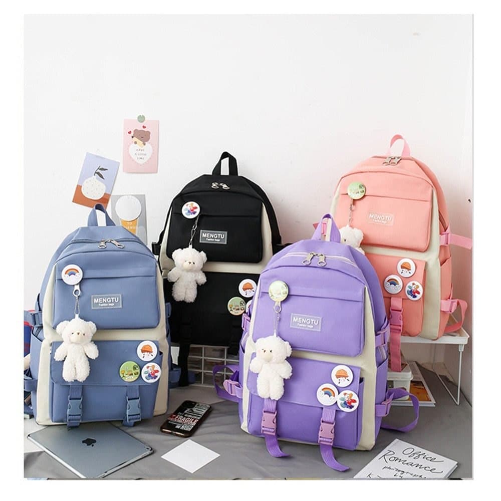 School Backpack Set — Blue, 5 Pieces — product image 6