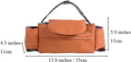 Pram Storage Bag with Cup Holder & Tissue Pocket — Brown — product image 6