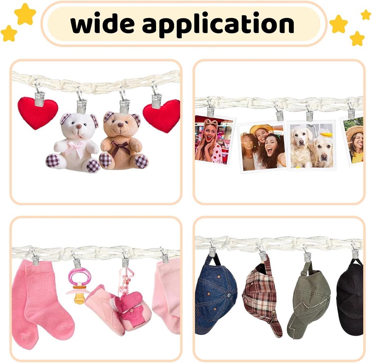Hanging Plush Toy Storage Chains — 2-Piece Set — product image 4