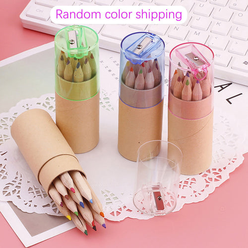 12-Colour Mini Pencil Tube – Assorted Colours — product image 2