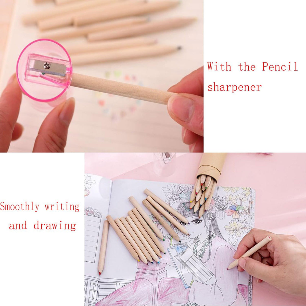 12-Colour Mini Pencil Tube – Assorted Colours — product image 4