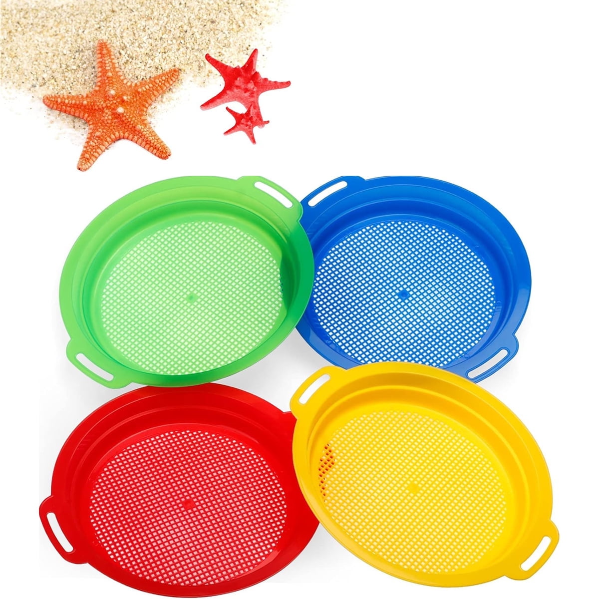Plastic Sand Sifters — 4-Pack — product image 1