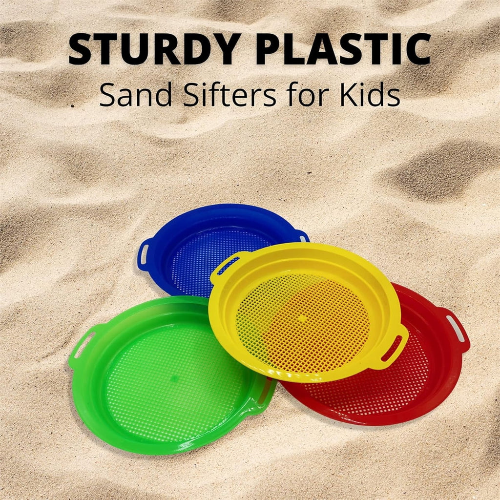 Plastic Sand Sifters — 4-Pack — product image 3