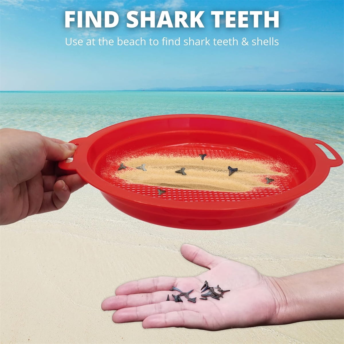 Plastic Sand Sifters — 4-Pack — product image 4