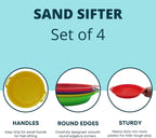 Plastic Sand Sifters — 4-Pack — product image 5