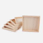 Wooden Puzzle & Building Block Storage Boxes — 4-Piece Set — product image 3