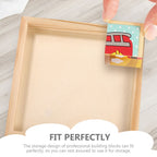 Wooden Puzzle & Building Block Storage Boxes — 4-Piece Set — product image 7