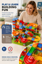 Marble Run Building Set — 176 Pieces, Colour Box — product image 4