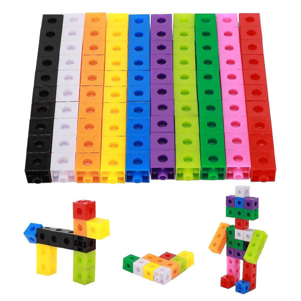 Snap-Together Counting Cubes — 100 Pieces — product image 1