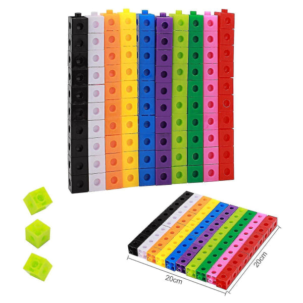Snap-Together Counting Cubes — 100 Pieces — product image 5
