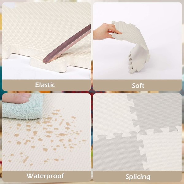 Interlocking Foam Play Mat — 16 Pieces — product image 3