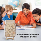 Kids Reward Jar Board – Stars & Dinosaurs — product image 1