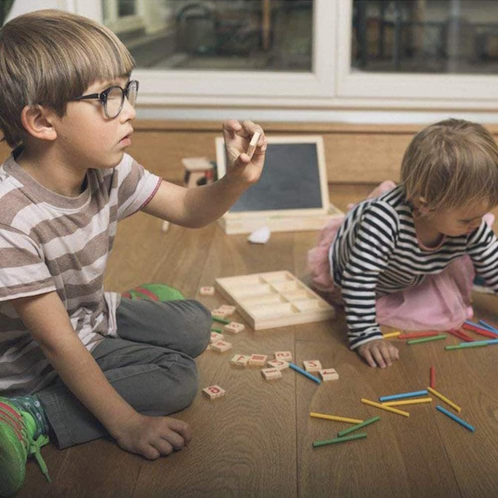 Wooden Counting Sticks & Number Blocks — product image 3