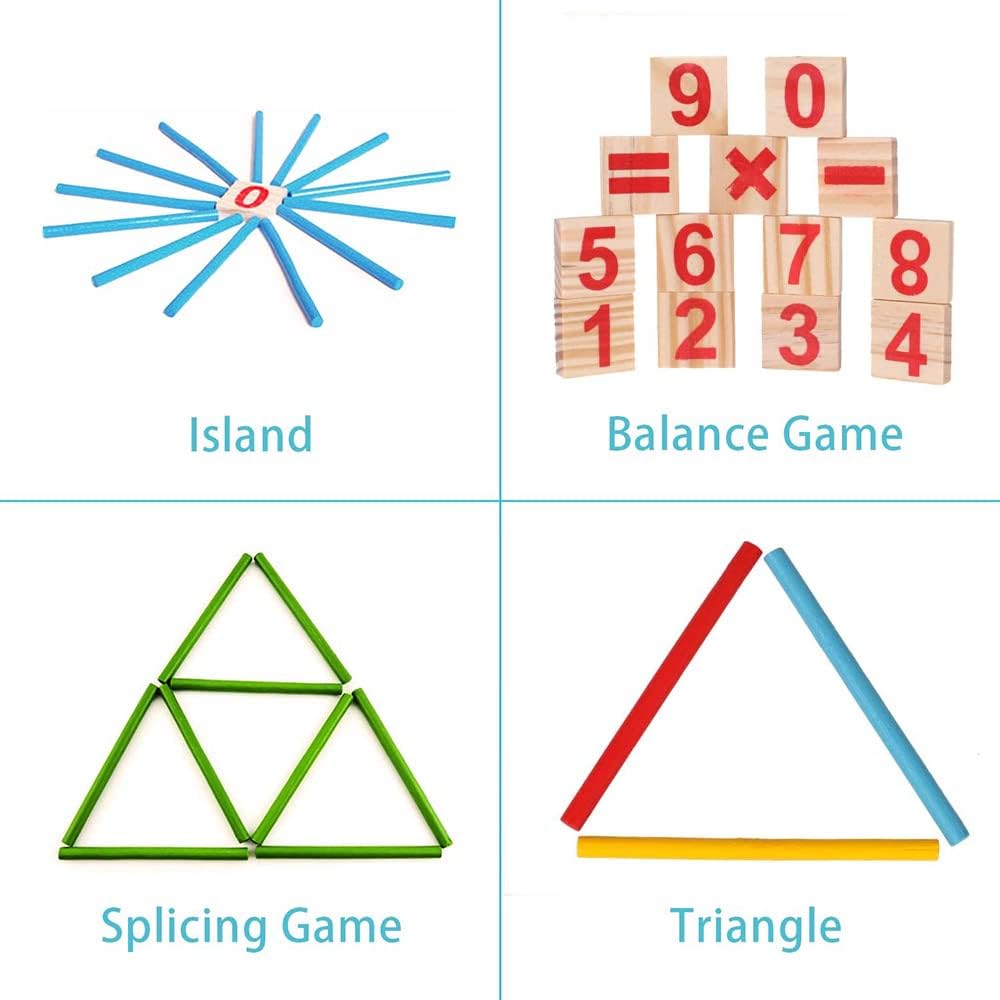 Wooden Counting Sticks & Number Blocks — product image 5