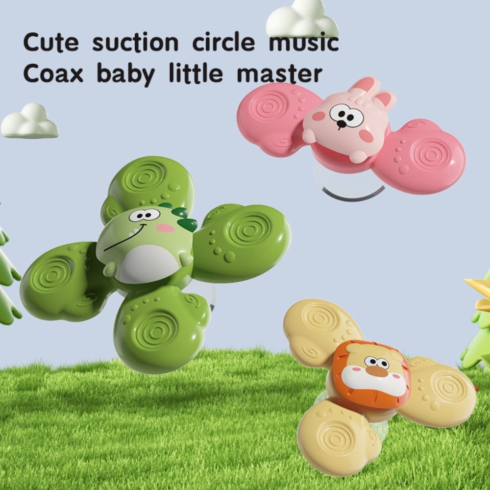 Suction-Cup Spinning Toys — 3-Pack — product image 2