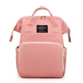 Nylon Backpack with Separate Wet & Dry Sections — Pink — product image 1