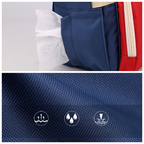 Nylon Backpack with Separate Wet & Dry Sections — Pink — product image 5