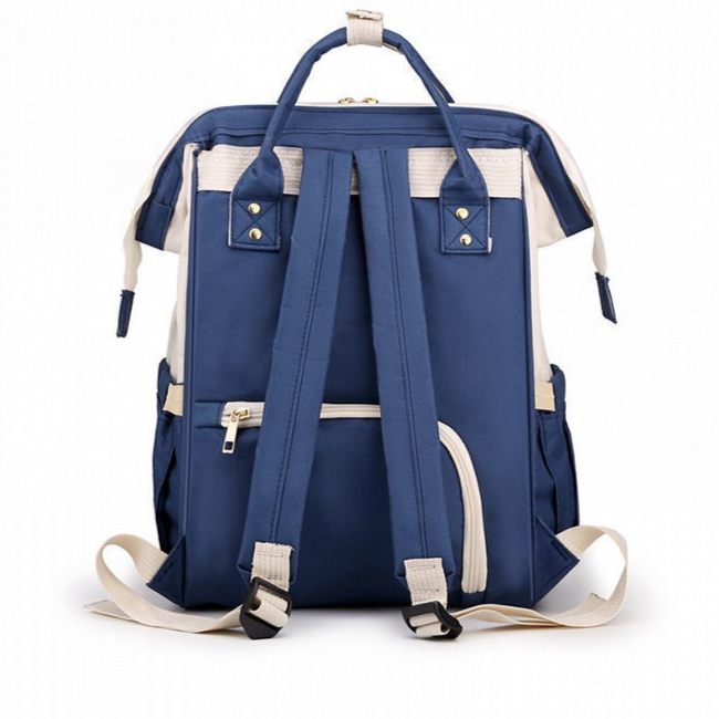 Nylon Backpack with Separate Wet & Dry Sections — Pink — product image 9