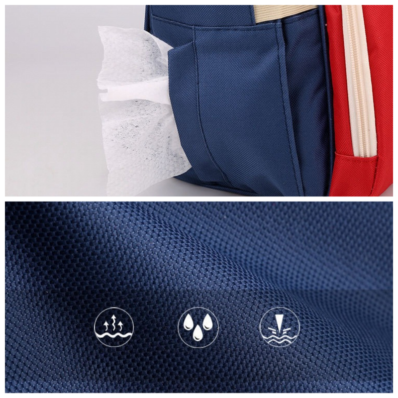 Nylon Backpack with Separate Wet & Dry Sections — Green — product image 5