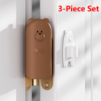Bear Door Pinch Guards — Brown, 3-Pack — product image 1