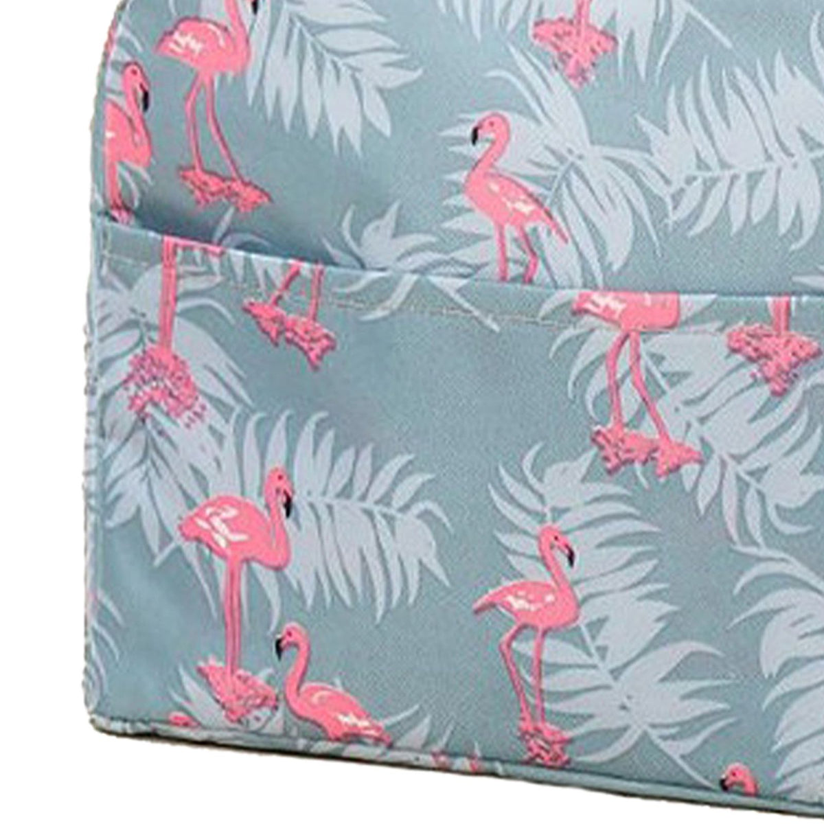 Insulated Flamingo Lunch Bag — Grey — product image 8